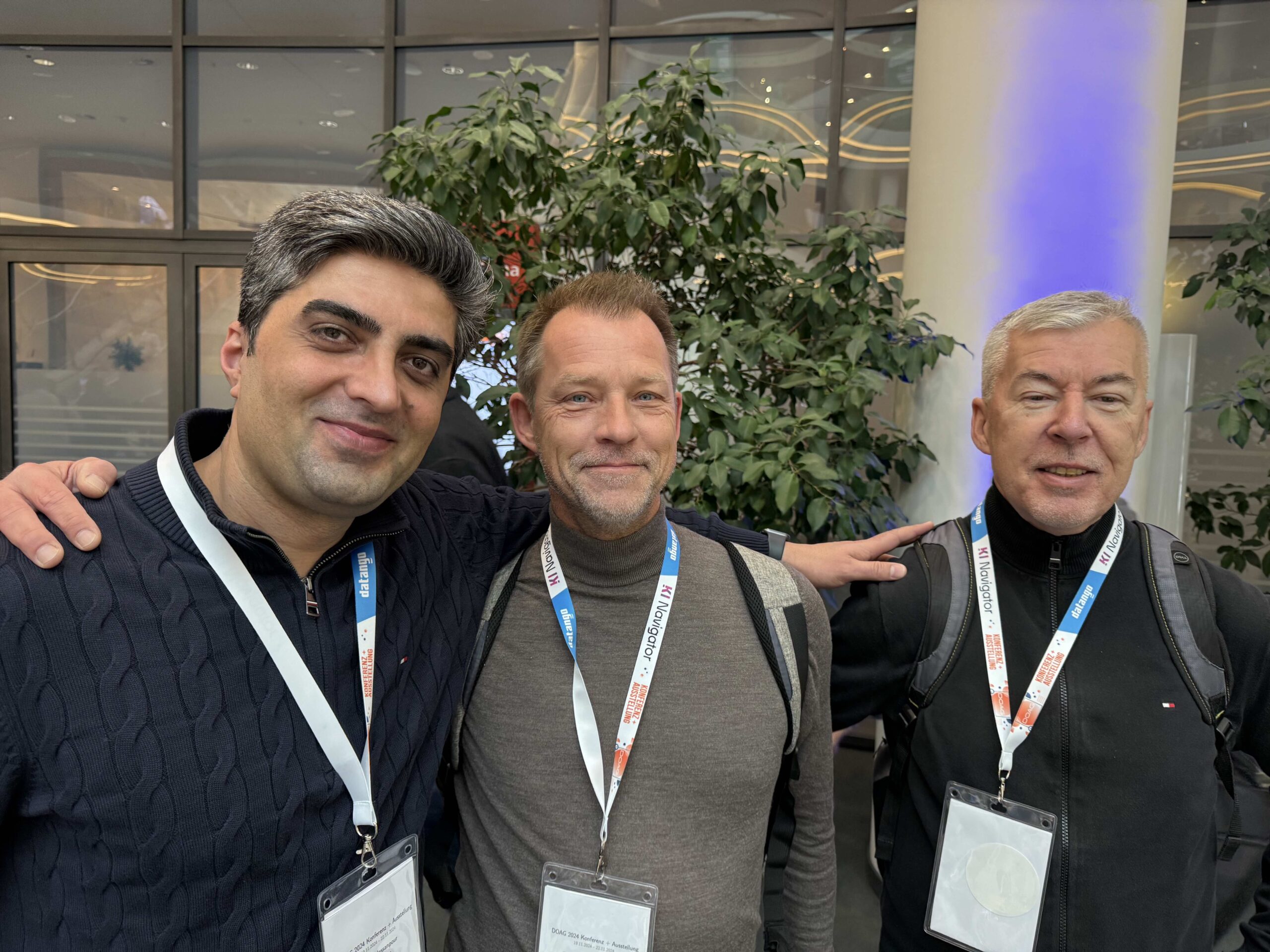 DOAG2024- Christian Rokitta (Oracle APEX Team), Denes Kubicek and me